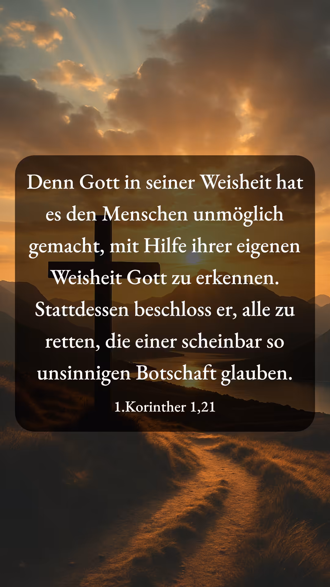 1.Korinther 1,21